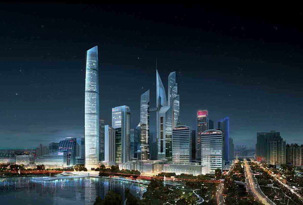武汉泛海中心酒店弹簧减振器项目案例